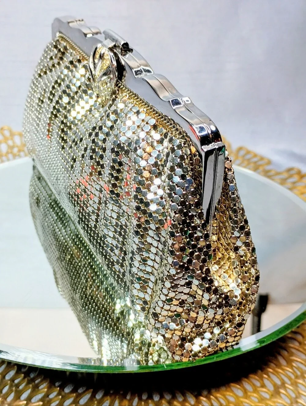 Whiting And Davis Vintage Clutch